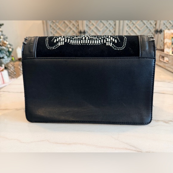 Topshop Studded Chain Shoulder Bag – Suede Front Flap – EUC - Picture 9 of 17